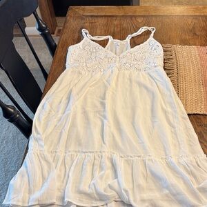 Maurices Ivory Crochet Detail Chemise